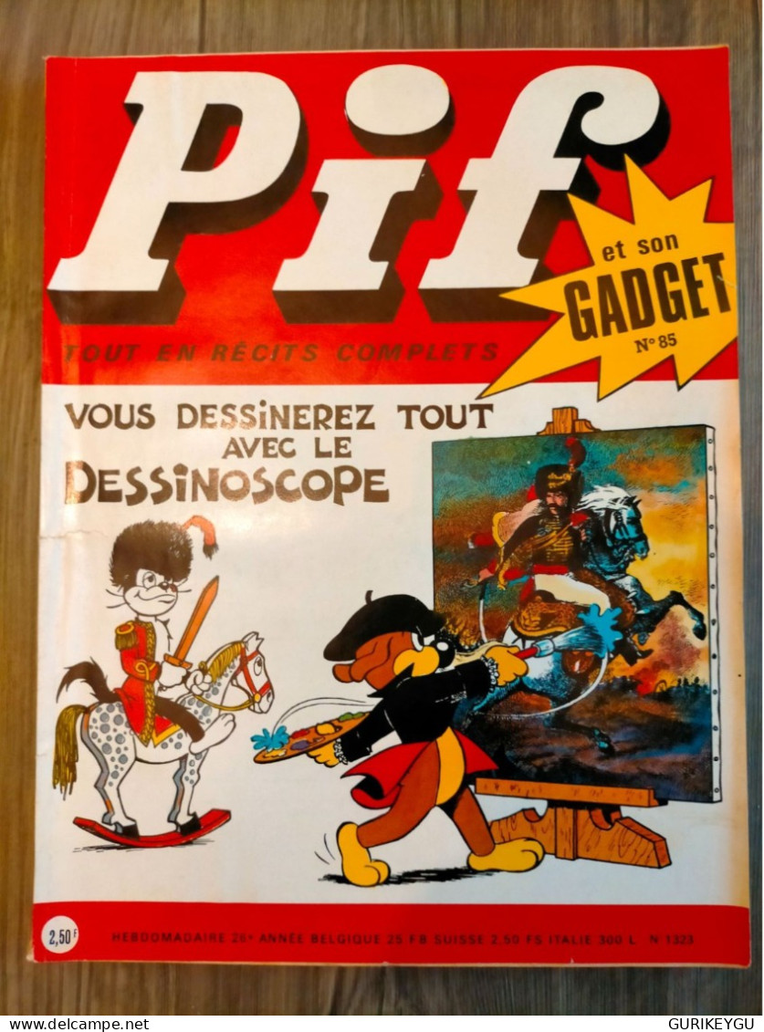 PIF GADGET N° 85 PLACID Et MUZO 1970 TBE - Pif & Hercule