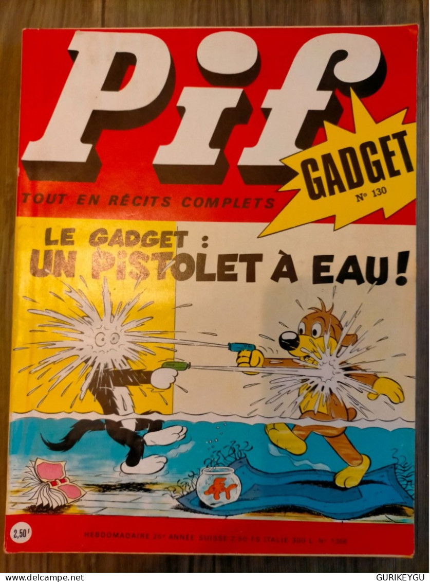 PIF GADGET N° 130 PLACID Et MUZO 1971 TBE - Pif & Hercule