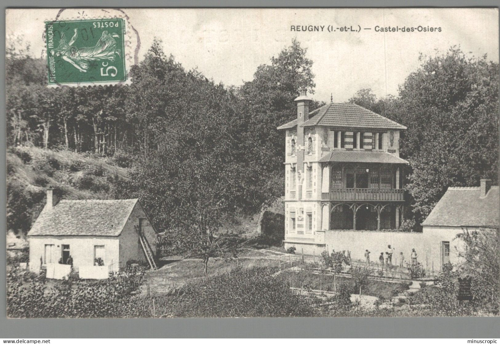 CPA 37 - Reugny - Castel Des Osiers - Reugny