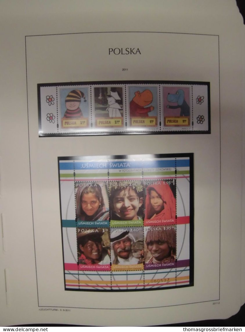 Sammlung Polen 2010+2011+2012+2013 postfrisch komplett + B incl. Blocks (1081)