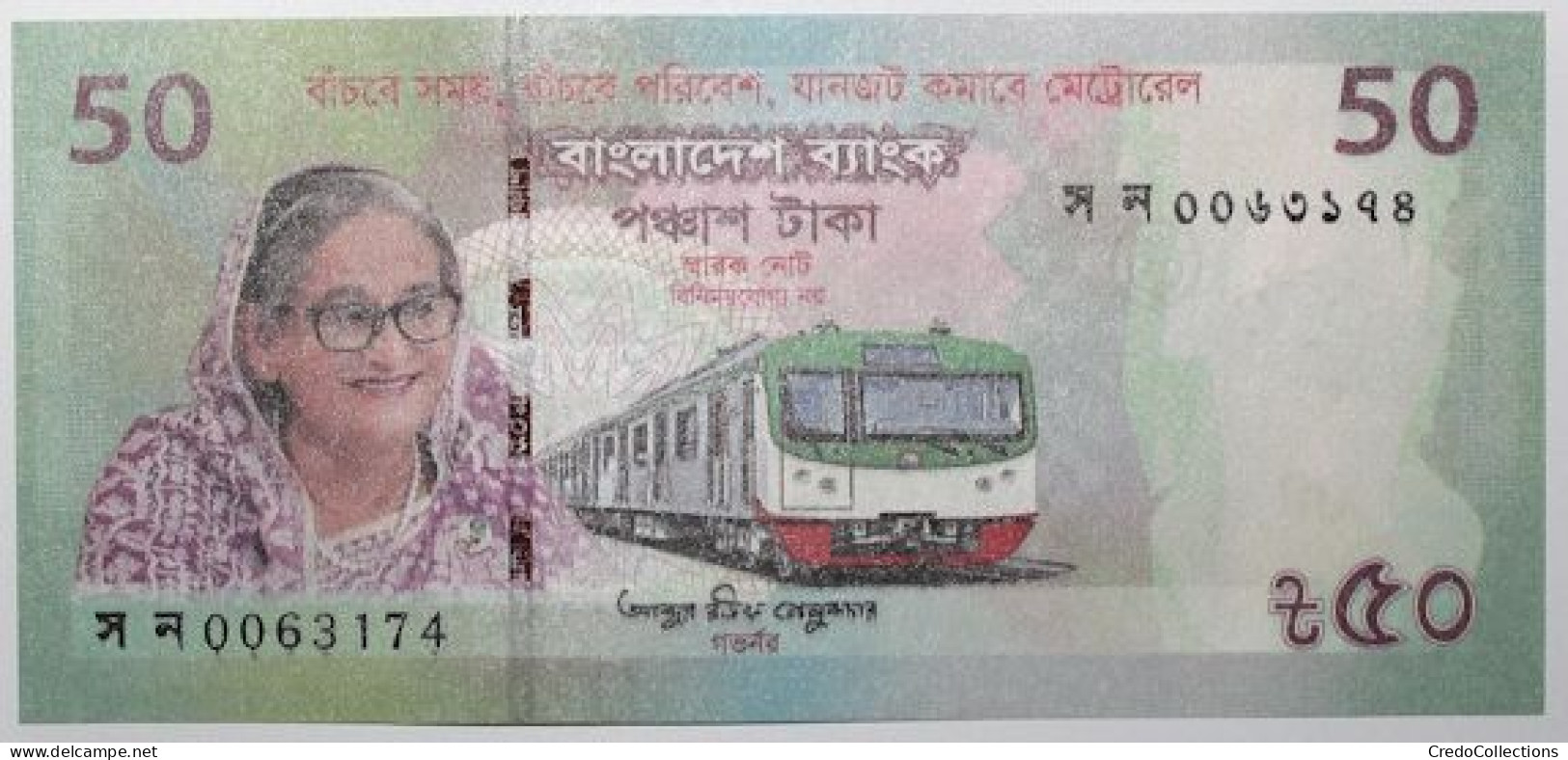 Bangladesh - 50 Taka - 2022 - PICK 72a - NEUF - Bangladesh