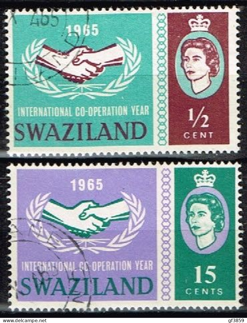 SWAZILAND / Oblitérés /Used / 1965 - Année De La Coopération Internationale - Swasiland (...-1967)