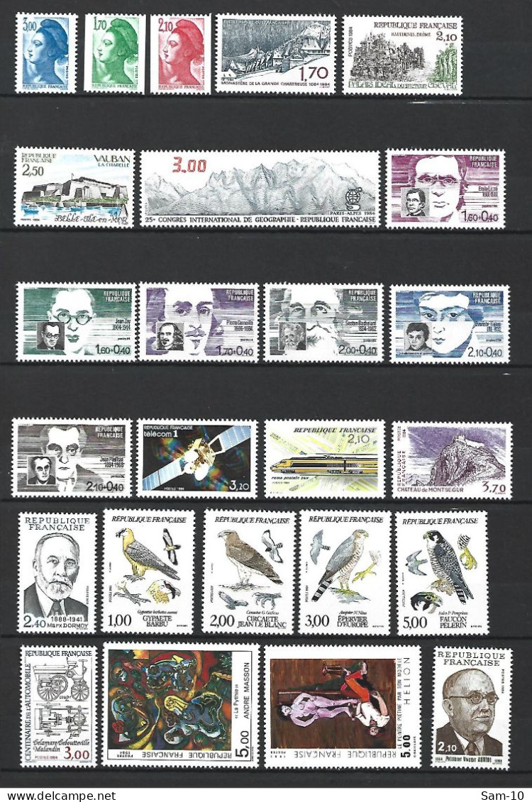 Année 1985 Compléte France En Neuf * N 2347/2392 - 1980-1989