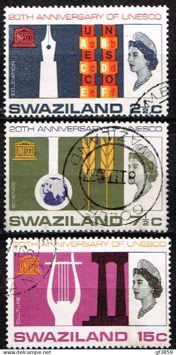 SWAZILAND / Oblitérés /Used / 1966 - 20 Ans De L'UNESCO - Swasiland (...-1967)