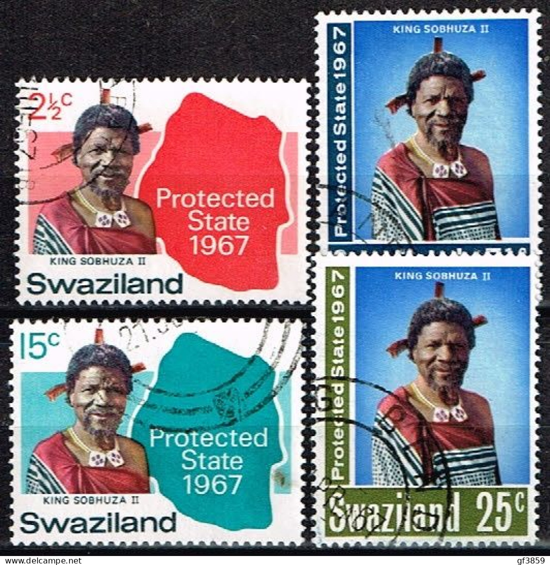 SWAZILAND / Oblitérés /Used / 1967 - Autonomie - Swaziland (...-1967)