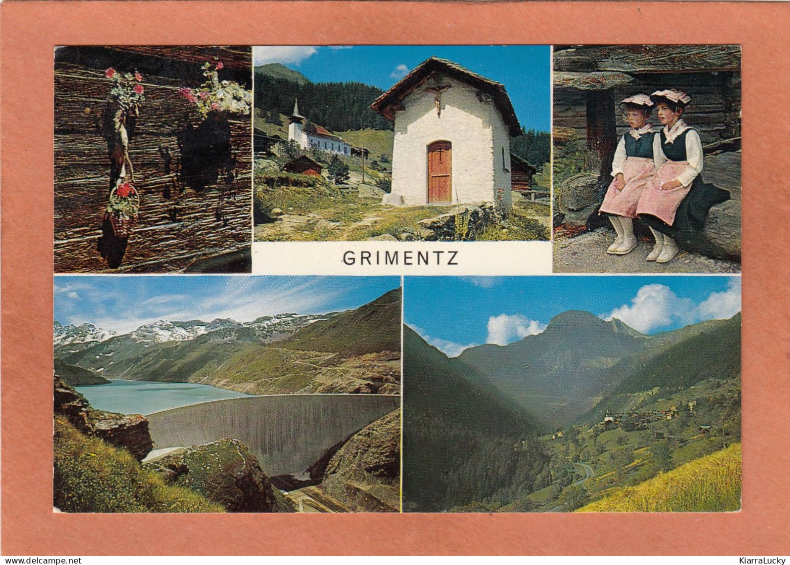 GRIMENTZ - VALAIS - VAL D'ANNIVIERS - MULTIVUES - ECRITE - Grimentz