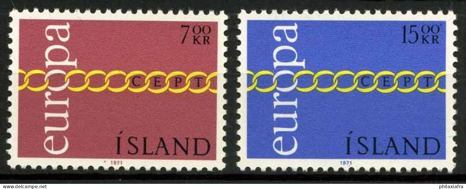 Islande 1971 SG 482 Neuf ** 100% Europe CEPT - Neufs