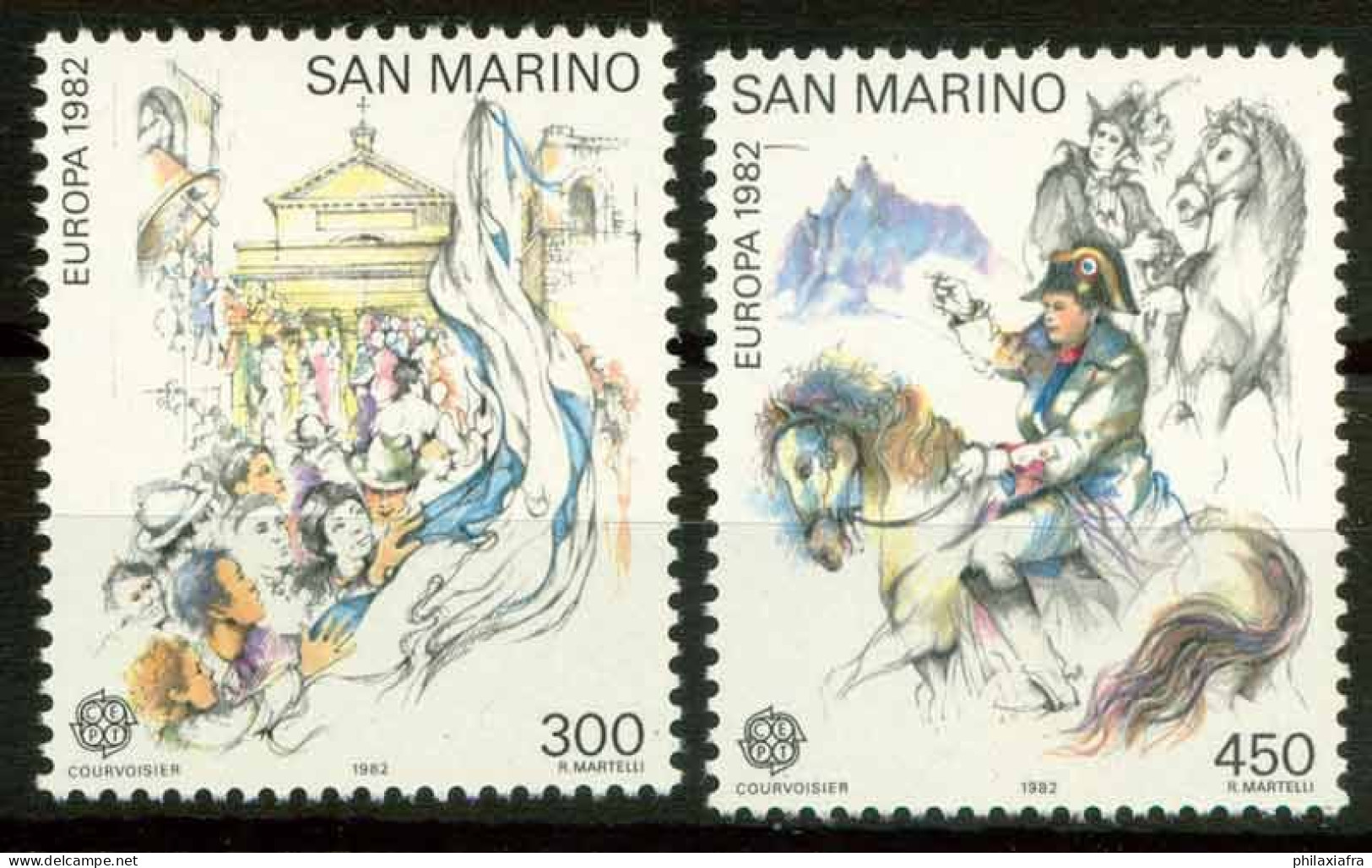 Saint Marin 1982 Sass. 1100 Neuf ** 100% Europe CEPT - Neufs