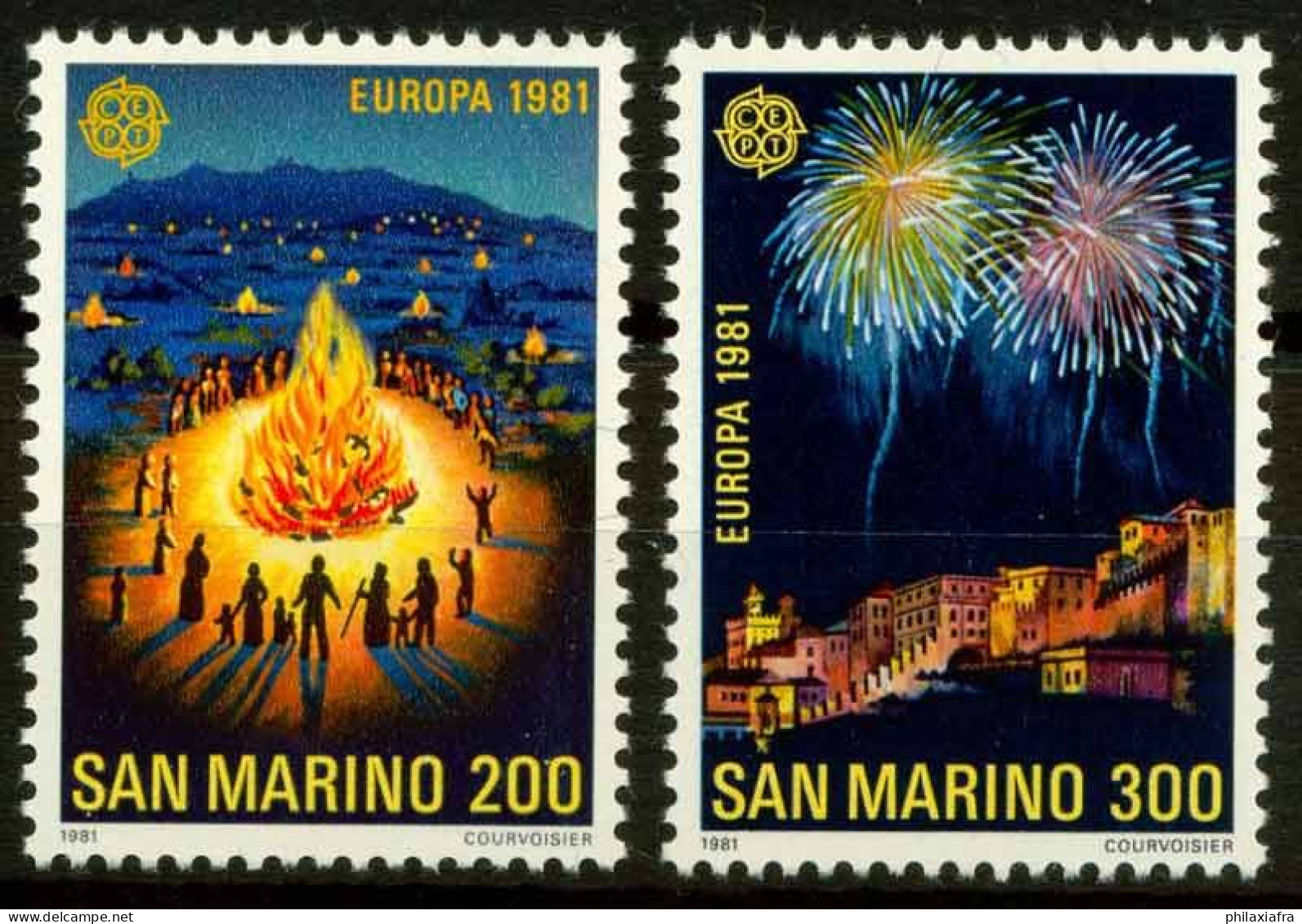 Saint Marin 1981 Sass. 1069 Neuf ** 100% Europe CEPT - Unused Stamps