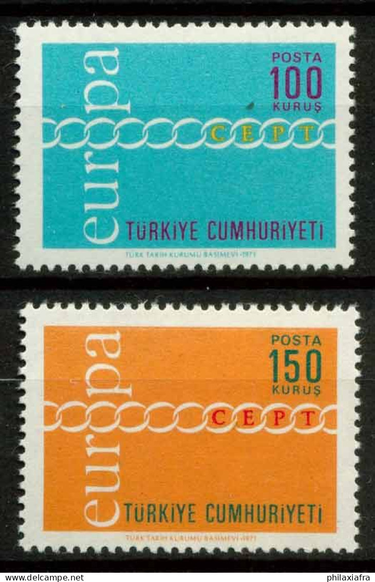 Turquie 1971 SG 2369 Neuf ** 100% Europe CEPT - Neufs