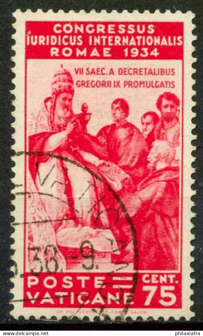 Vatican 1935 Sass. 44 Oblitéré 100% - Used Stamps