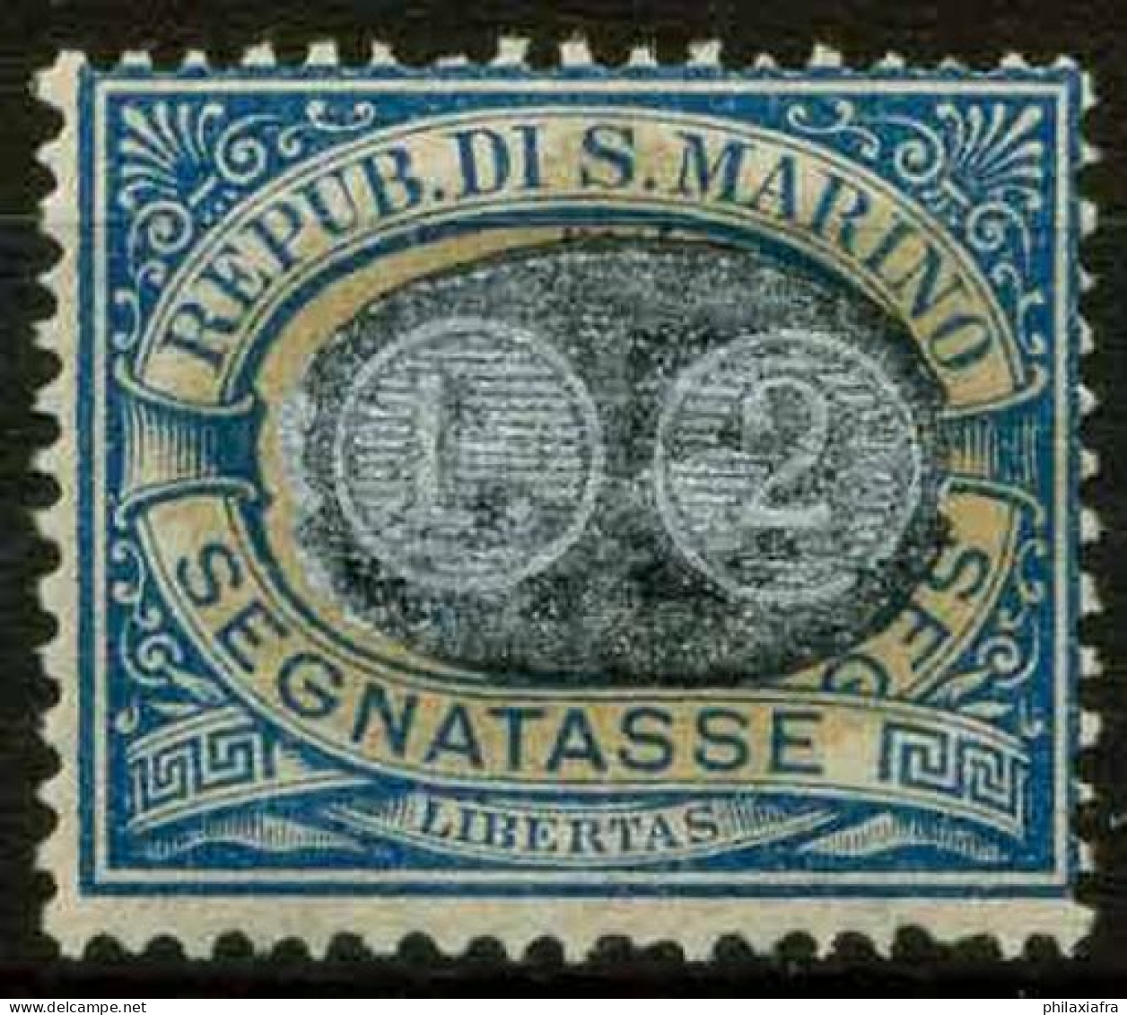 Saint Marin 1931 Sass. SS44 Neuf * MH 100% - Timbres-taxe