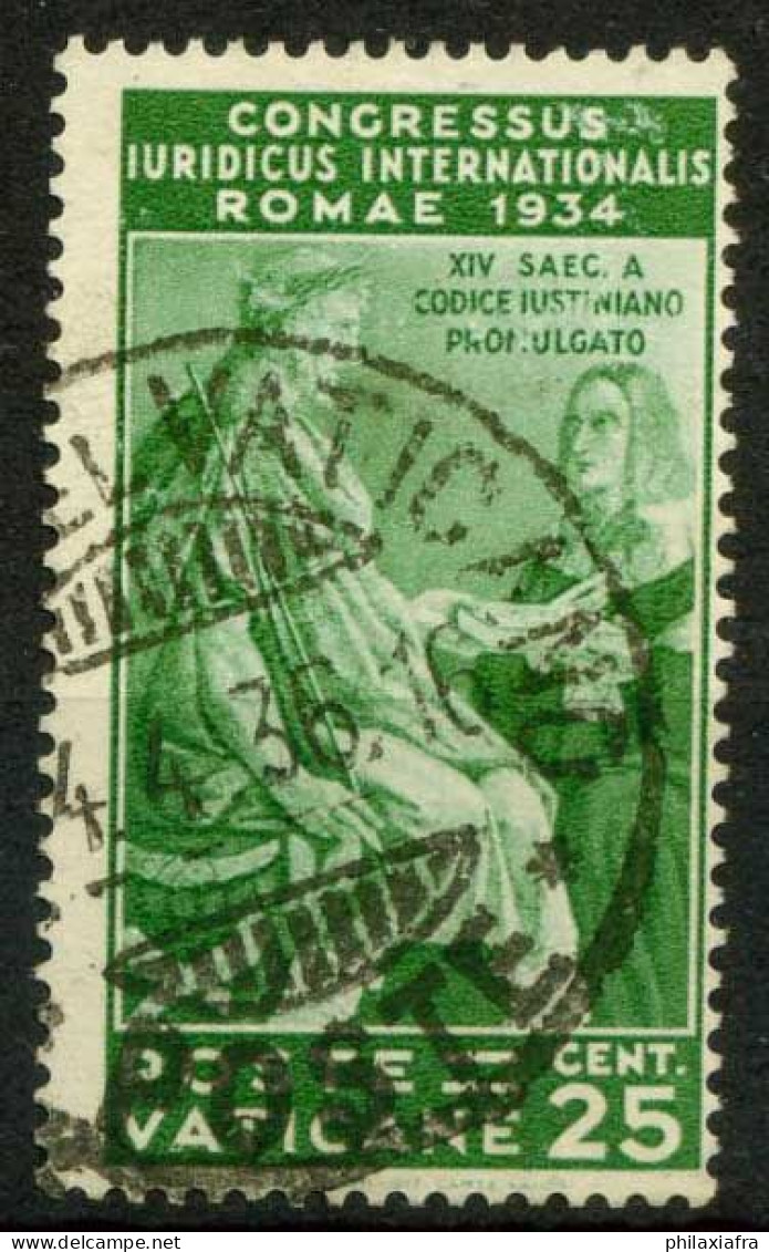 Vatican 1935 Sass. 43 Oblitéré 80% - Used Stamps