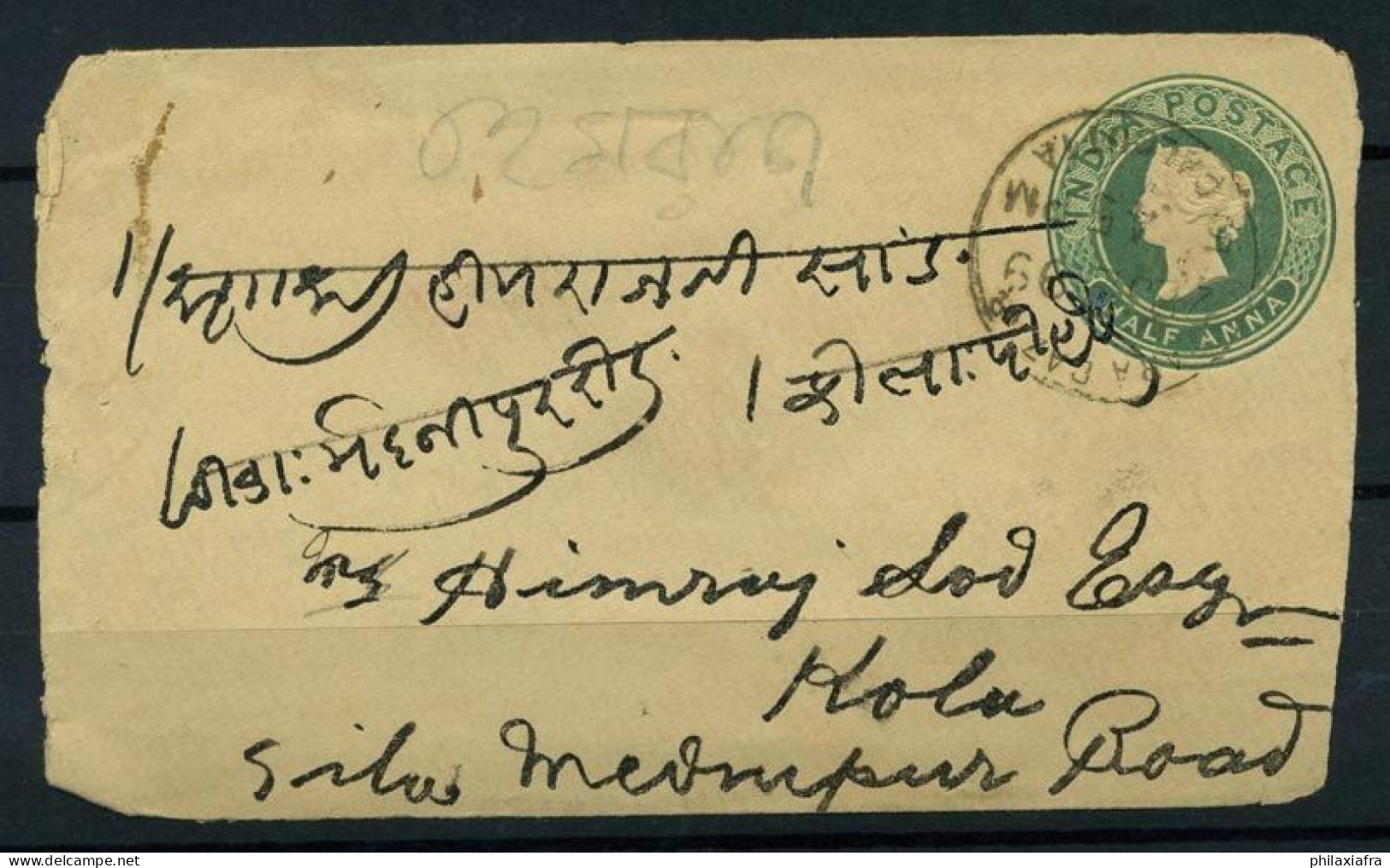 Inde 1899 Mi. Z26 Entiers Postaux 100% Enveloppe - Briefe