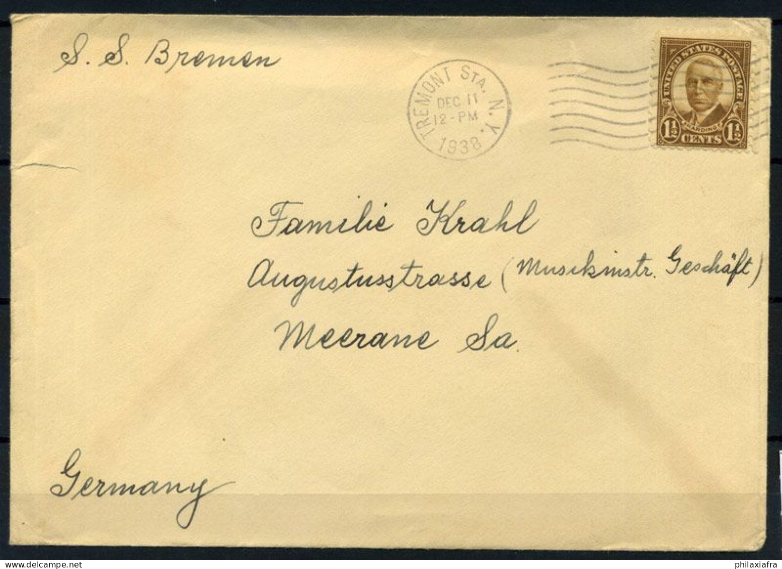 Etats-Unis 1938 Mi. 4 Entiers Postaux 100% Entier Postal Enveloppe - 1921-40