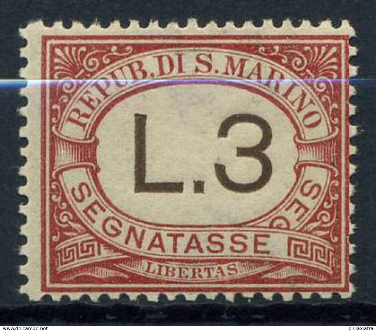 Saint Marin 1940 Sass. 7 Neuf ** 100% Taxe - Portomarken
