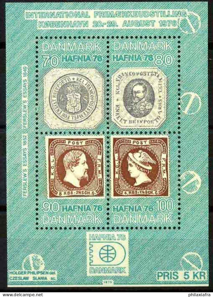 Danemark 1975 SG MS596 Bloc Feuillet 100% ** Hafnia 76 - Blocchi & Foglietti