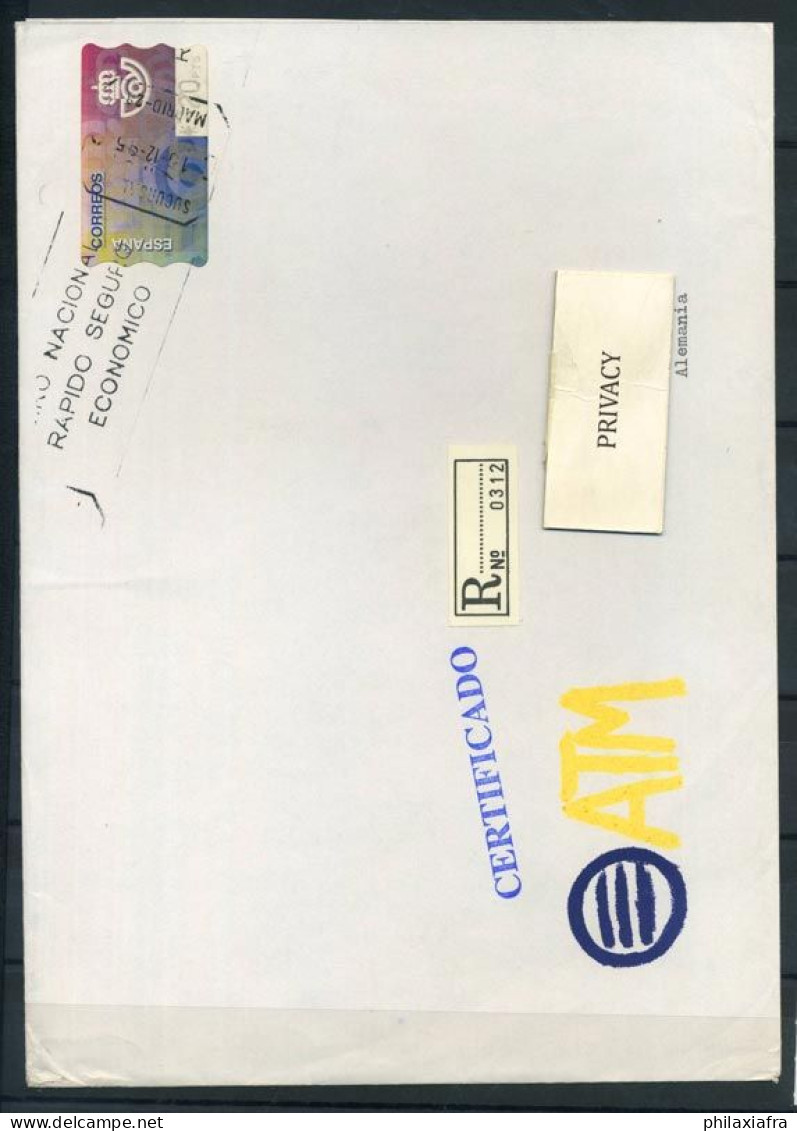 Espagne 1995 Mi. 11 Enveloppe 100% ATM Enveloppe DE MADRID - Máquinas Franqueo (EMA)