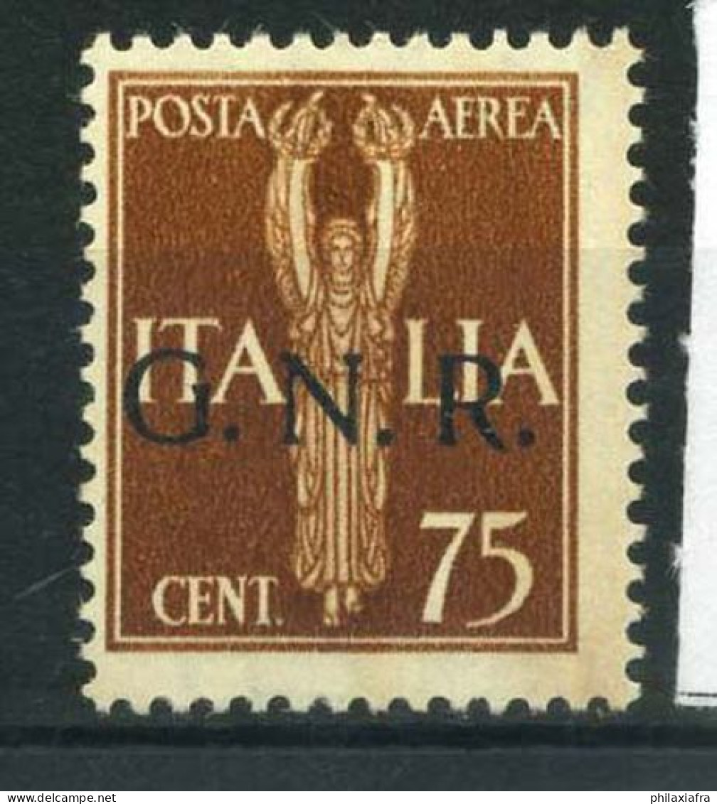 Italie Lieutenance 1944 Sass. 119 Neuf ** 100% Poste Aérienne Garde Nationale 75 C. - Posta Aerea