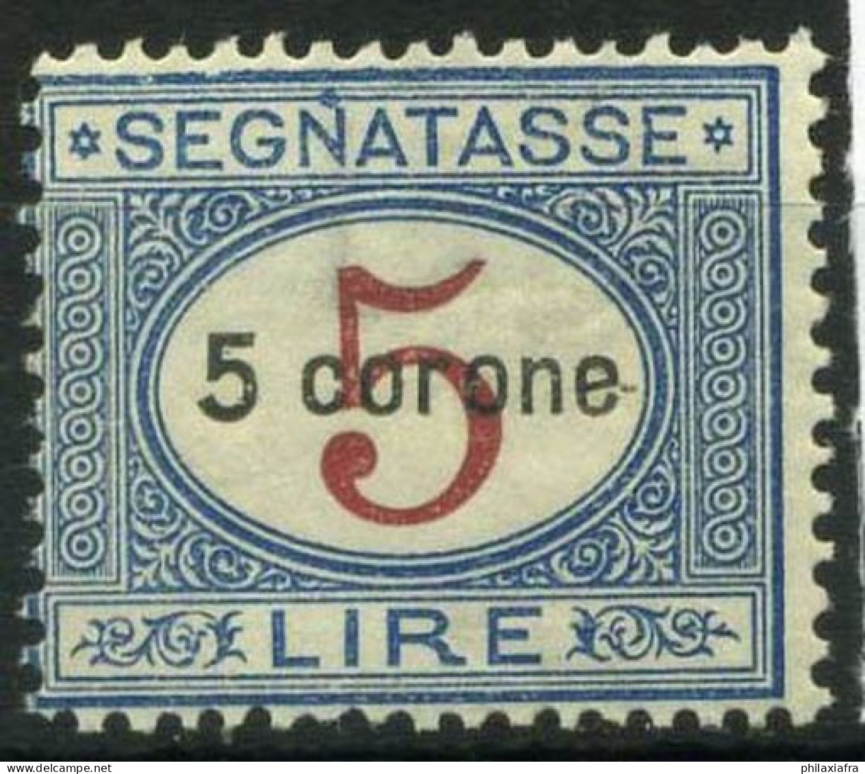 Dalmatie 1922 Sass. 4 Neuf ** 100% Taxe 5 C. - Dalmatia