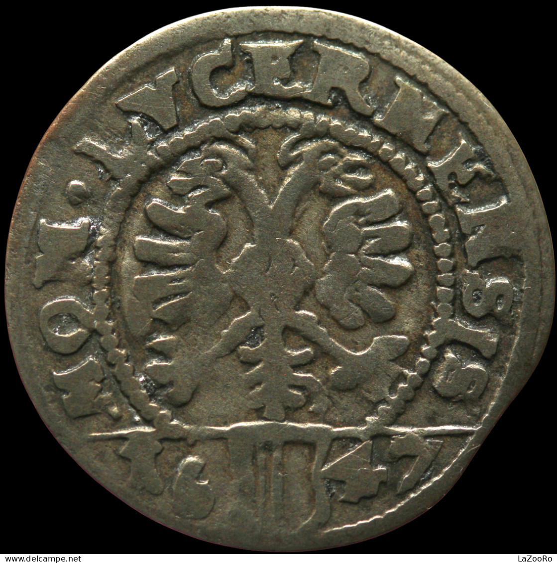 LaZooRo: Switzerland LUZERN 1 Schilling 1647 VF - Silver - Lucerne