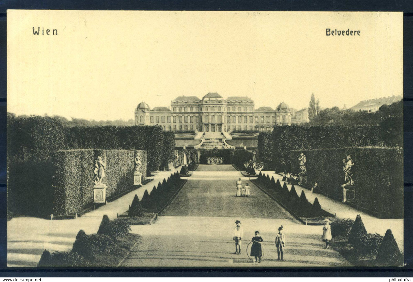 Vienne 1902 Carte Postale 100% Animation, Inutilisés, Belvedere - Belvedère