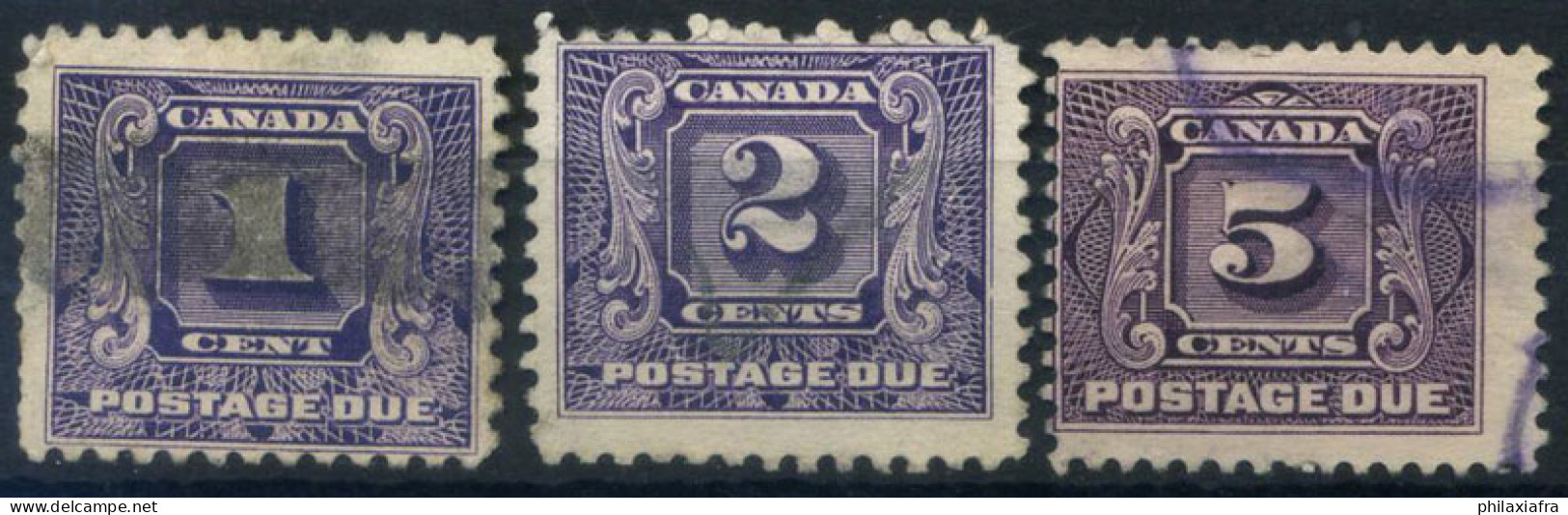 Canada 1930 Oblitéré 80% Service Chiffres - Port Dû (Taxe)