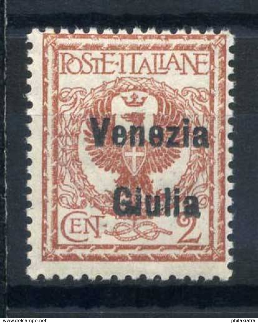 -Vénétie-Julienne 1918 Sass. 20 Neuf ** 100% Blason - Venezia Giuliana