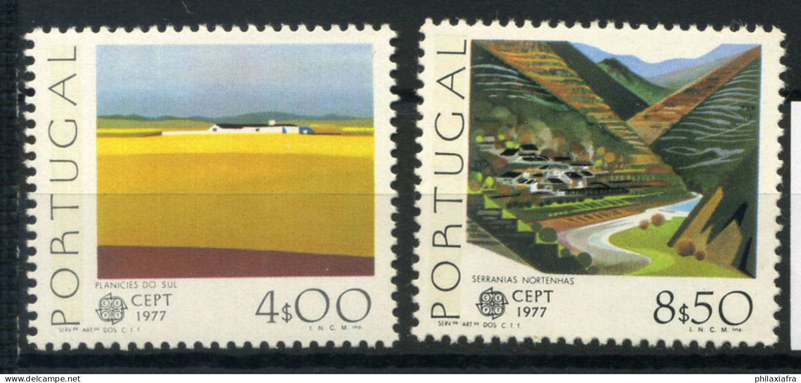 Portugal 1977 Mi. 1360-1361 Neuf ** 100% Nature CEPT - Neufs