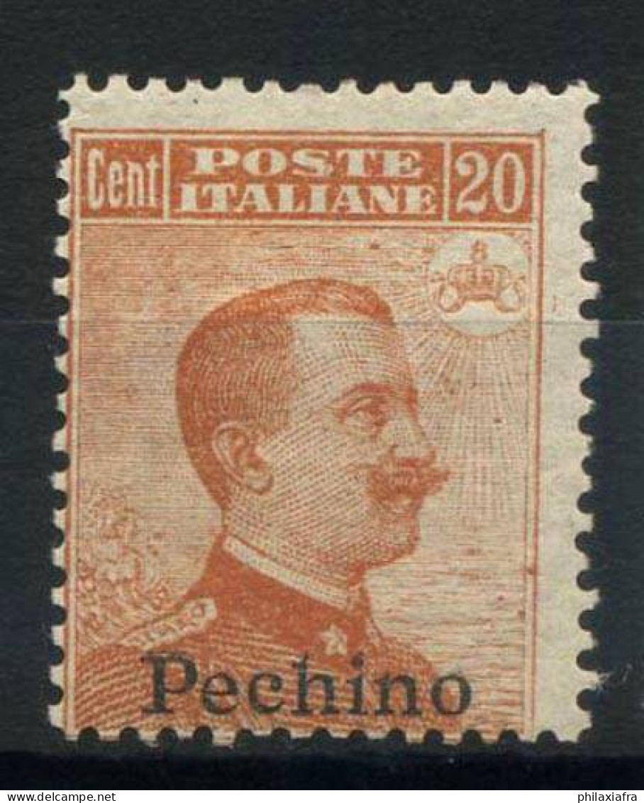 Pékin 1917 Sass. 12 Neuf * MH 100% Cina-PeRoi 20 C. - Peking