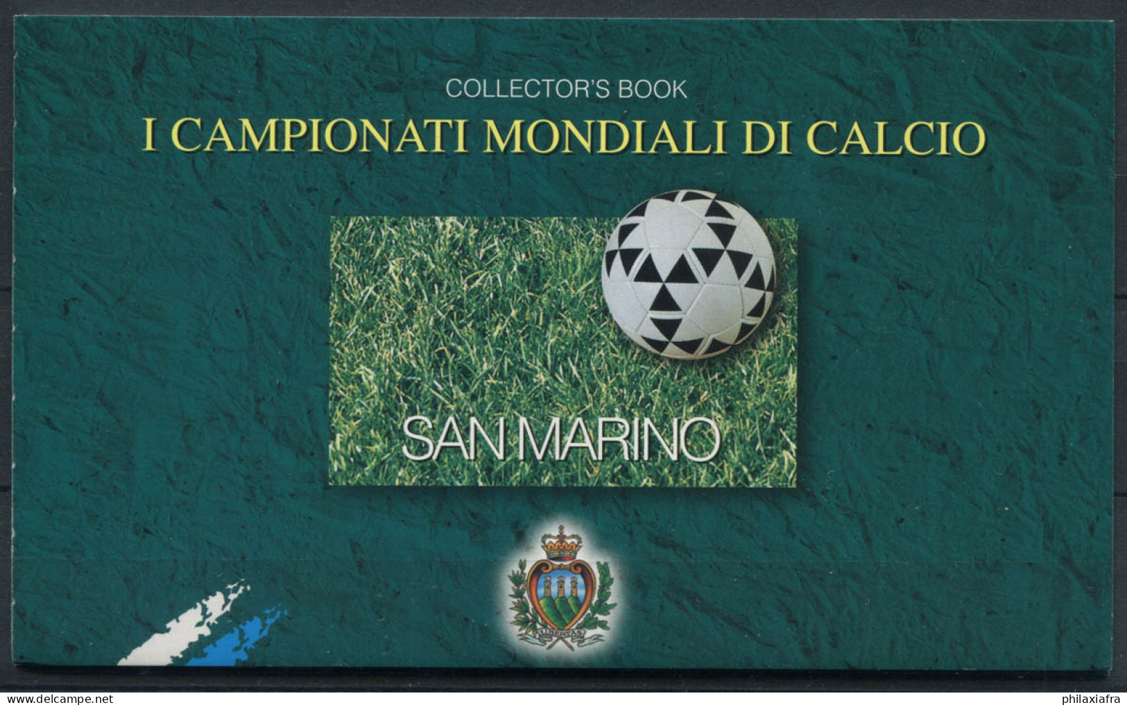 Saint-Marin 1998 Sass. 5 Carnet 100% Neuf ** France ' 98, Soccer - Libretti