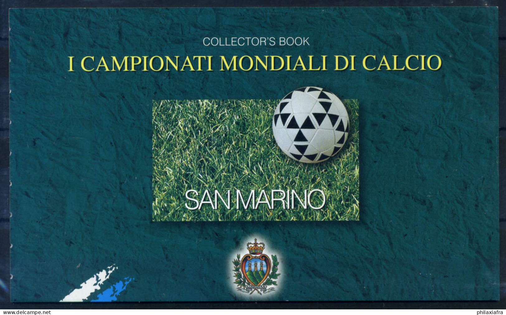 Saint-Marin 1998 Sass. 5 Carnet 100% Football, France ' 98 - Carnets