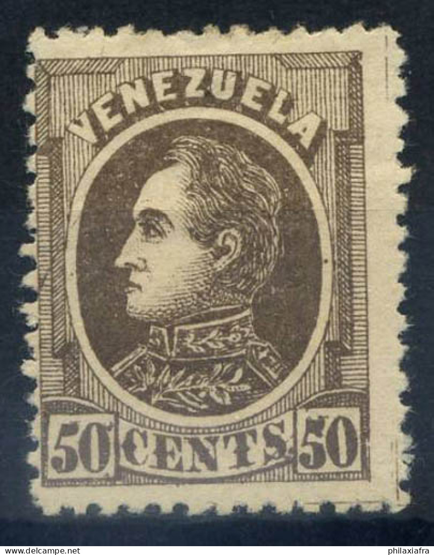 Venezuela 1880 Mi. 26 Neuf * MH 100% 50 C, Bolivar - Venezuela