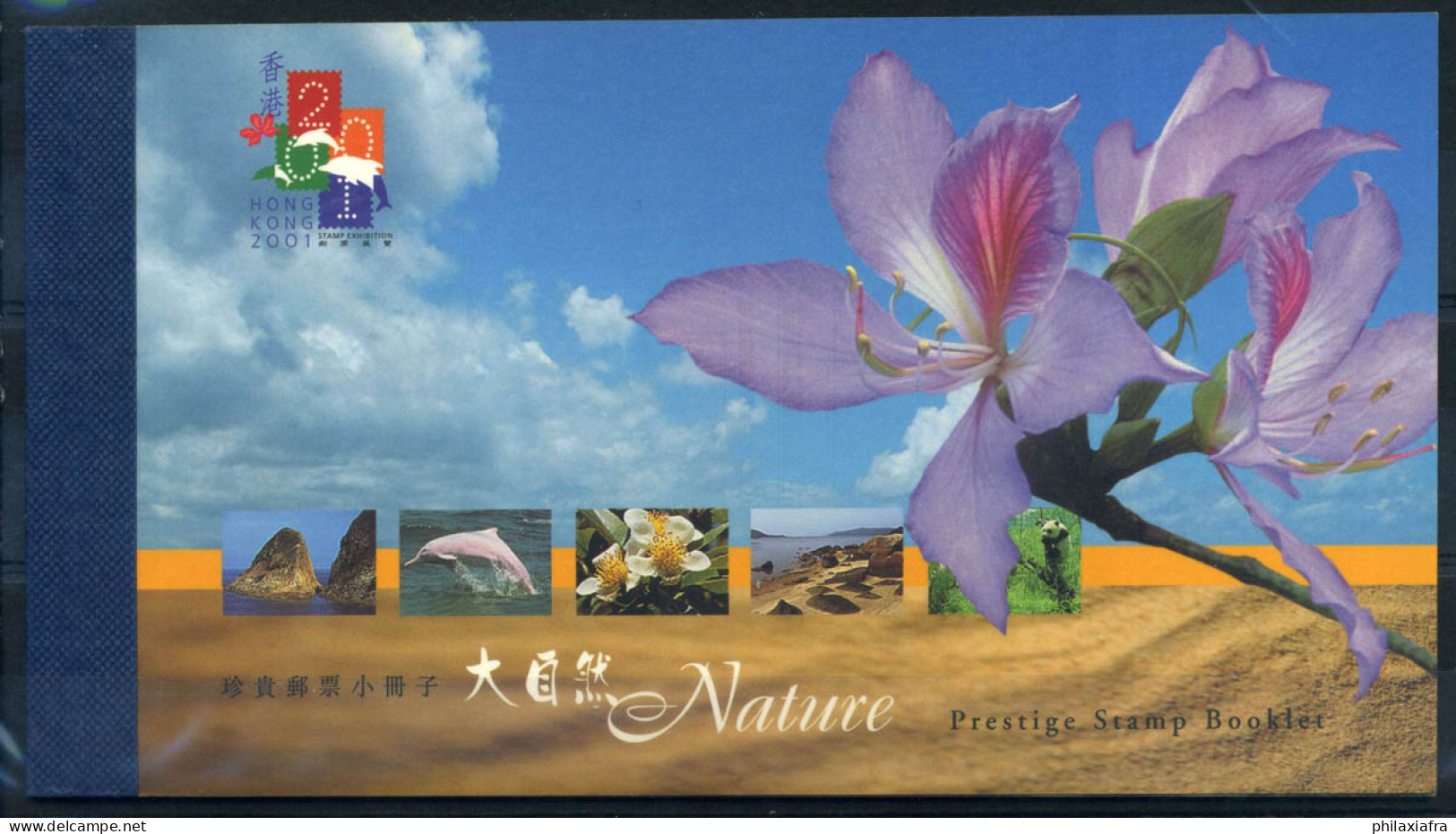Hong Kong 2000 Mi. 946-948 Carnet 100% Fleurs, Nature, Animaux - Markenheftchen