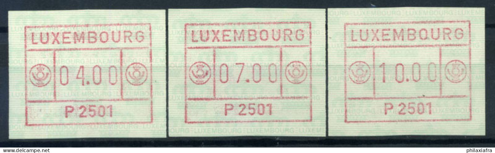 Luxembourg 1983 Mi. 1 Neuf ** 100% ATM 4.00/7.00/10.00 - Vignettes D'affranchissement