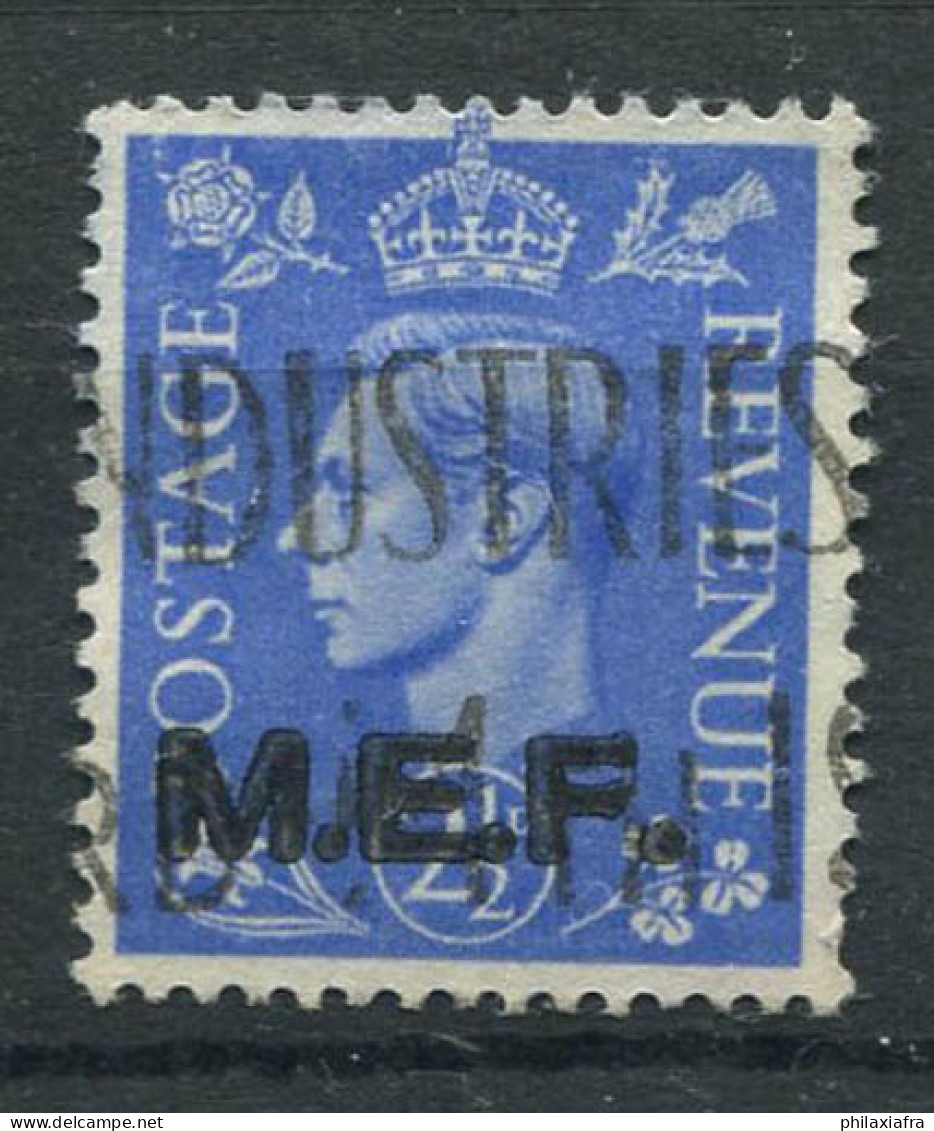 M.E.F. Occupation Britannique 1942 Sass. 3 I Oblitéré 100% ---2 1/2 P. - Occ. Britanique MEF