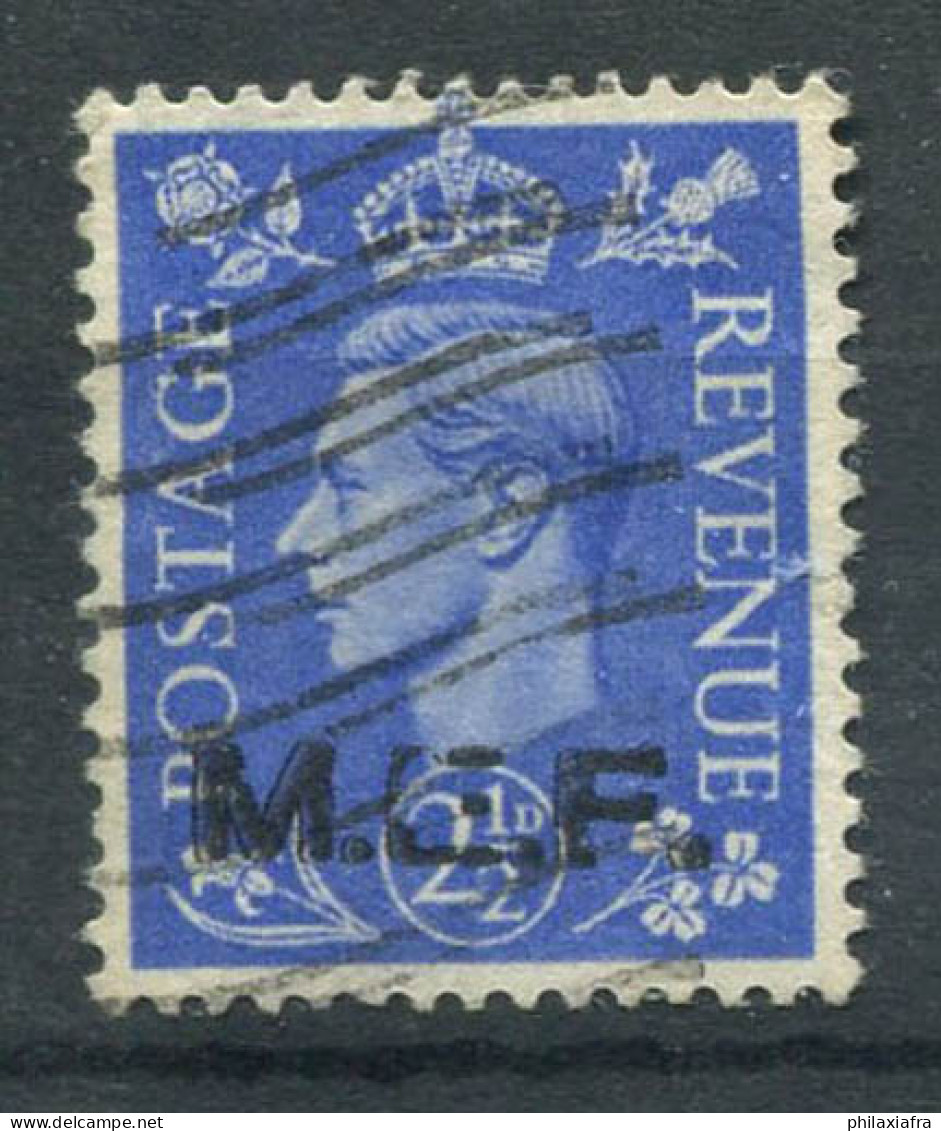 M.E.F. Occupation Britannique 1942 Sass. 3 I Oblitéré 100% 2 1/2 Livre - British Occ. MEF