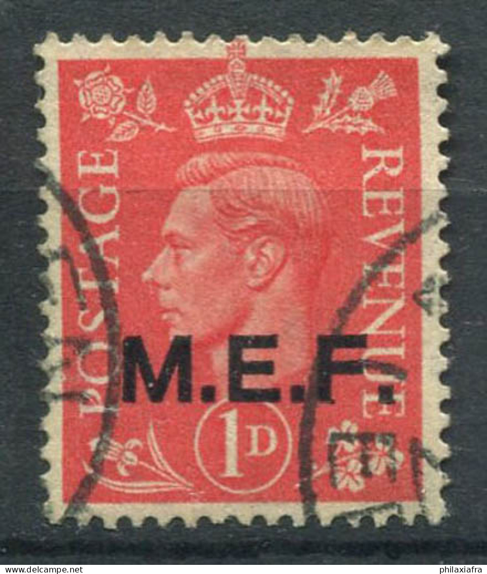 M.E.F. Occupation Britannique 1942 Sass. 1 Oblitéré 100% 1 P. - Occ. Britanique MEF