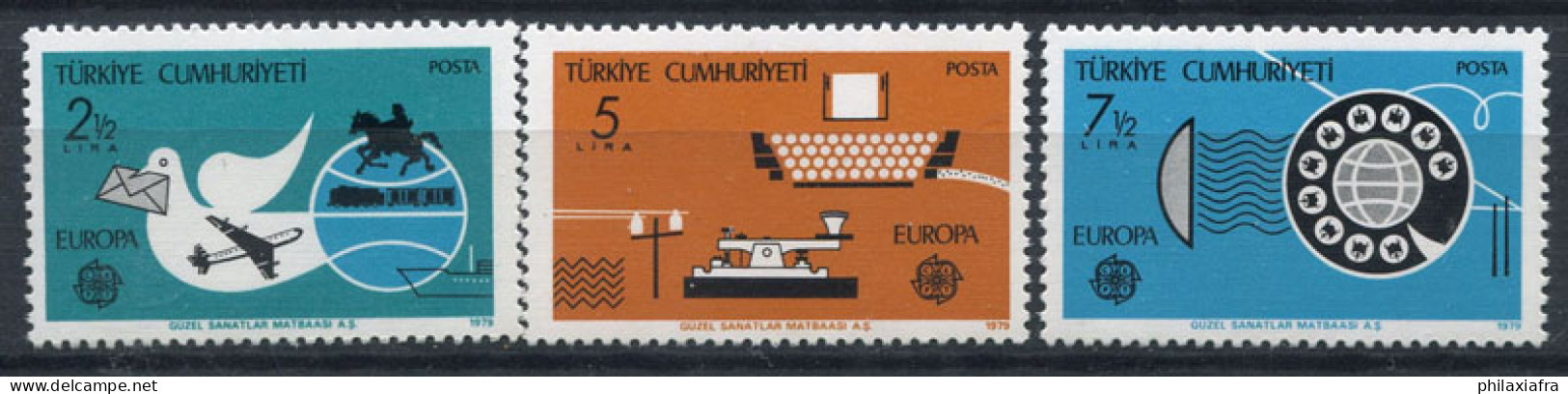 Turquie 1979 Mi. 2477-2479 Neuf ** 100% EUROPA CEPT - 1979