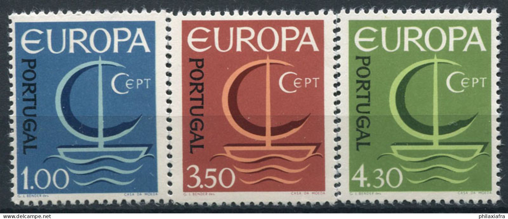 Portugal 1966 Mi. 1012-1014 Neuf ** 100% EUROPA CEPT - 1966