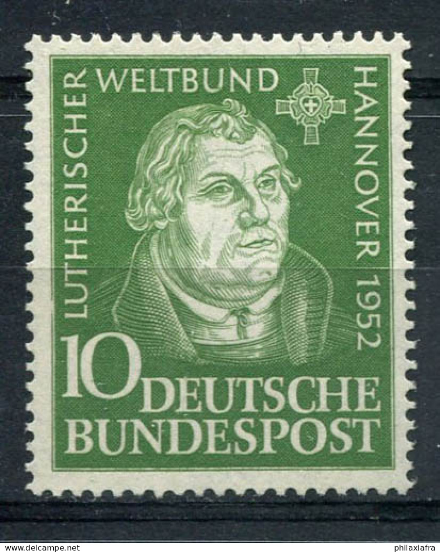 Allemagne Bund 1952 Mi. 149 Neuf ** 100% 10 PF, Martin Luther - Ungebraucht