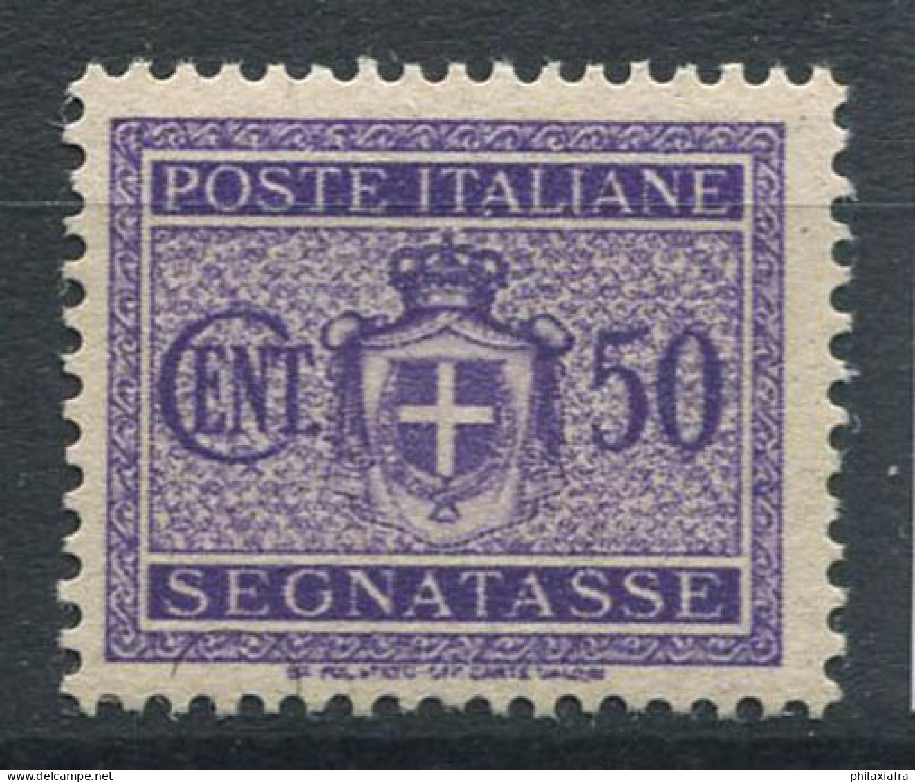 Italie Lieutenance 1945 Sass. 90 Neuf ** 80% Timbre-taxe 50 Cent. - Neufs