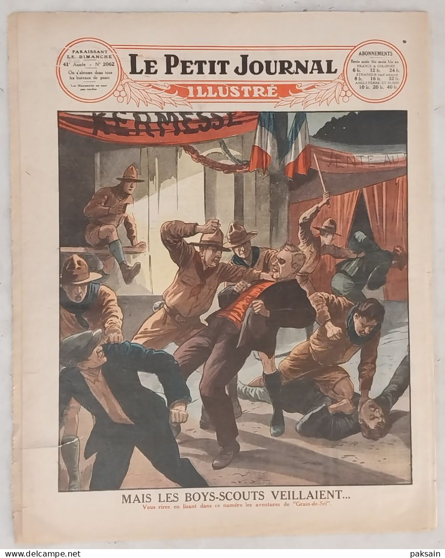 Le Petit Journal Illustré N° 2062 - 29 Juin 1930 Yen-Bay L'Exécution De 13 Rebelles Tonkinois Indochine Vietnam Tonkin - Le Petit Journal