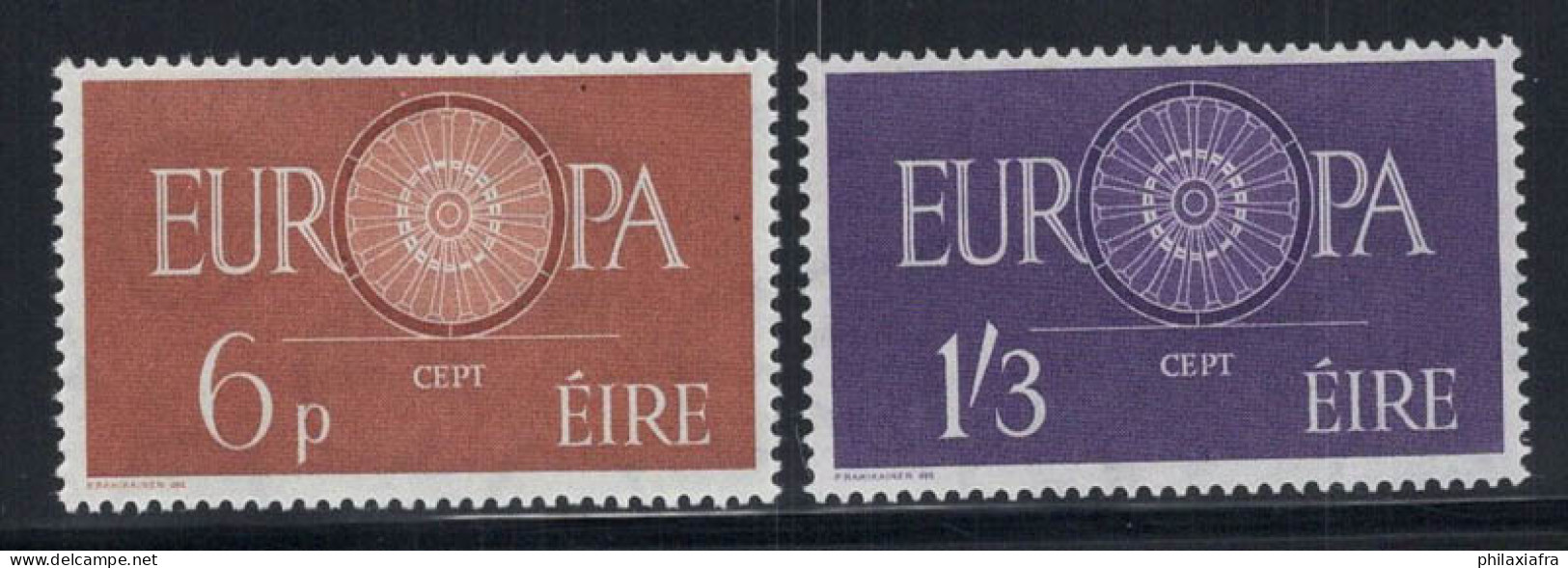 Irlande 1960 Mi. 146-147 Neuf ** 100% Europe CEPT, Emblème - Unused Stamps