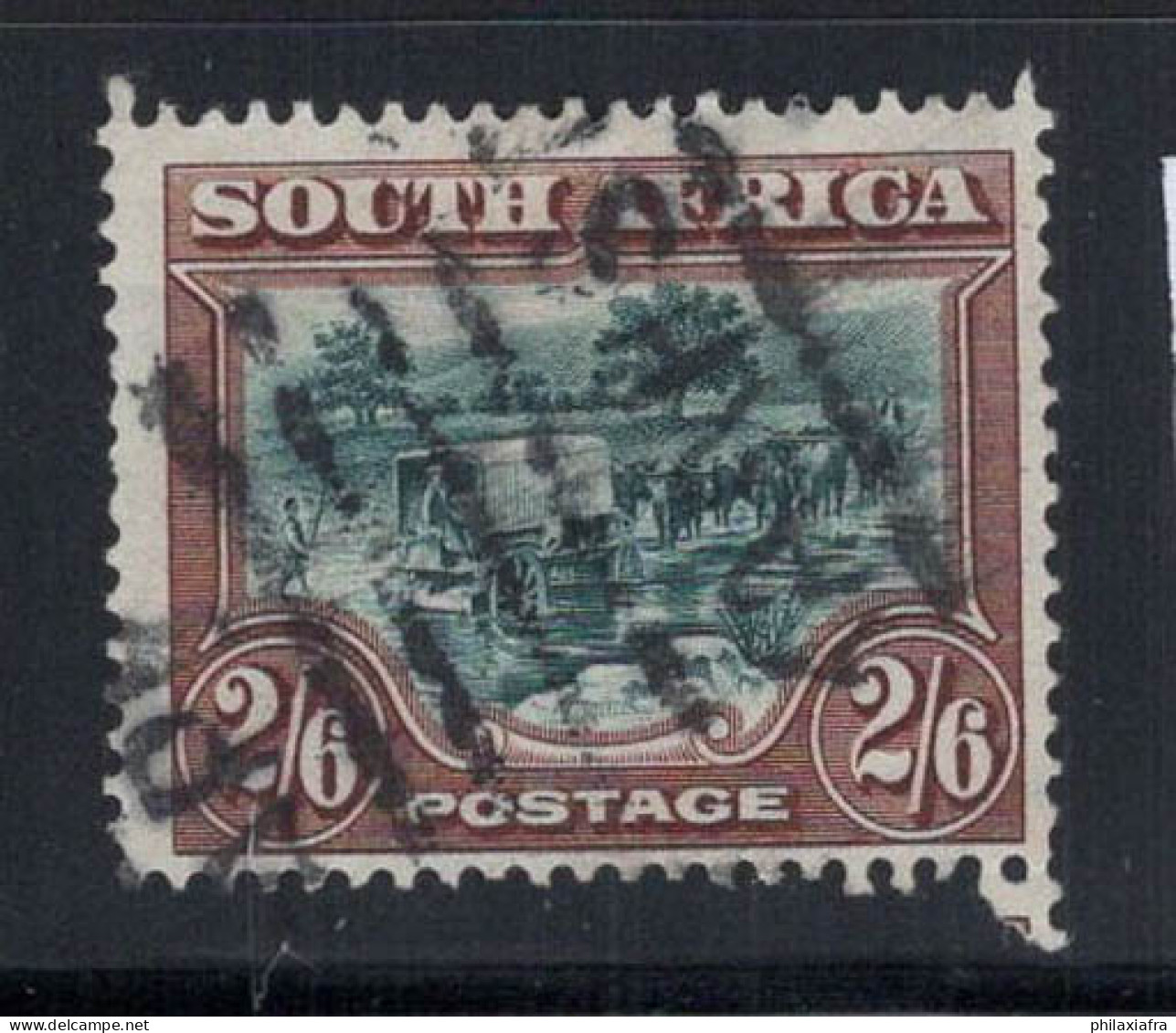 Union De L'Afrique Du Sud 1927 Mi. 37 Oblitéré 100% 2.6 Sh, Paysages, Culture - Used Stamps
