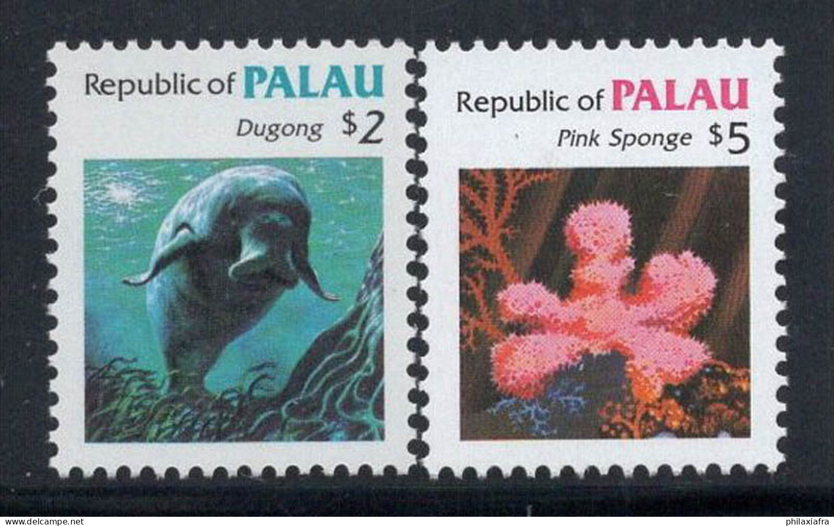 Palau 1984 Mi. 59-60 Neuf ** 100% Animaux Marins - Palau