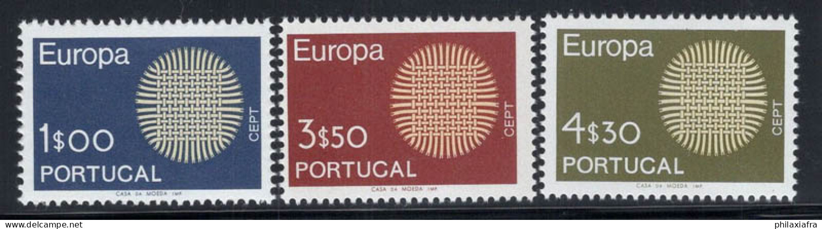 Portugal 1970 Mi. 1092-1094 Neuf ** 100% Europe CEPT - 1970