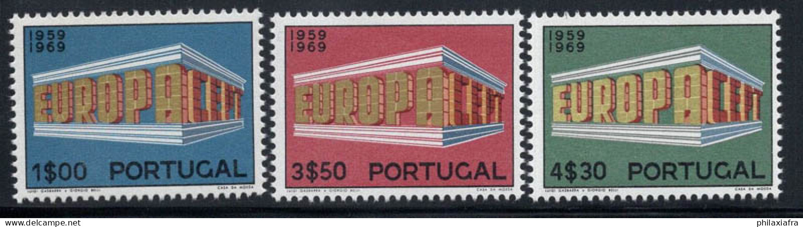 Portugal 1969 Mi. 1070-1072 Neuf ** 100% Europe CEPT, Module - 1969