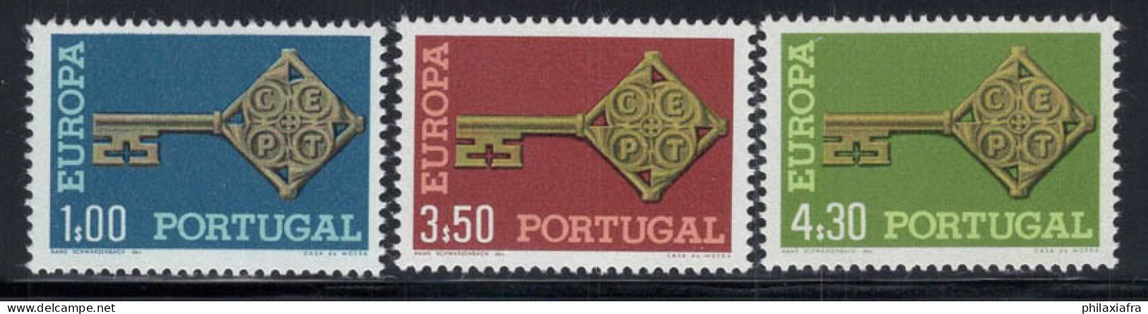 Portugal 1968 Mi. 1051-1053 Neuf ** 100% Europe CEPT, Emblème - 1968