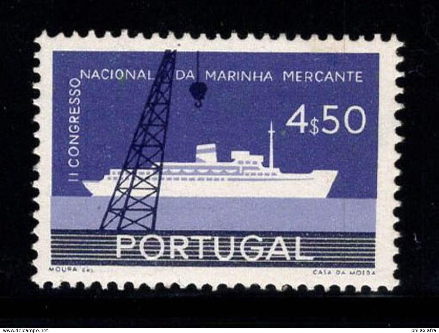 Portugal 1958 Mi. 871 Neuf ** 100% Congrès De La Marine Marchande - Neufs